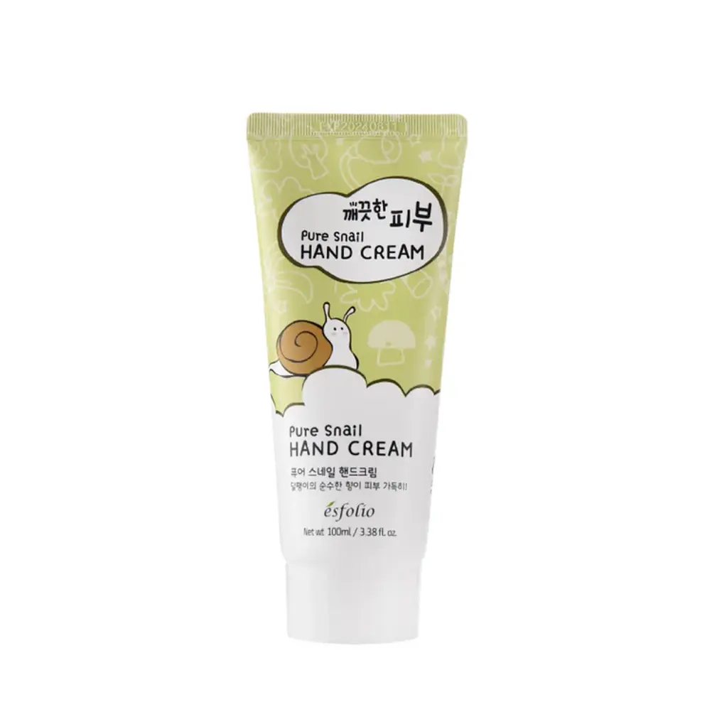 ESFOLIO | Pure Skin Pure Snail Hand Cream – Crema de Manos Hidratante con Mucina de Caracol 100 ml 1