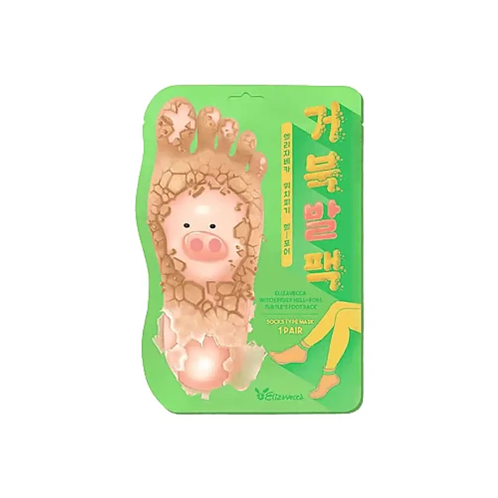 Elizavecca | Witch Piggy Hell Pore Turtle's Foot Pack – Exfoliante para Pies 1