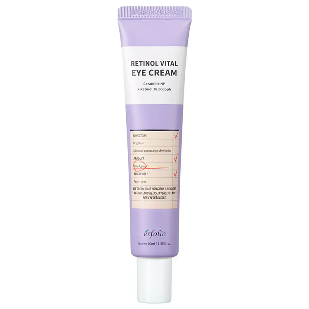 Esfolio Retinol Vital Eye Cream 40ml | Crema Contorno de Ojos Antiedad 1
