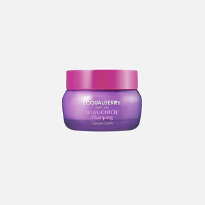 EQQUALBERRY | Bakuchiol Plumping Capsule Cream 50ml - Crema Facial Antiedad y Reafirmante