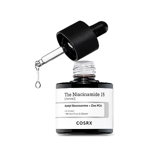 COSRX | The Niacinamide 15 Serum 20ml - Sérum Facial Poros, Sebo y Marcas de Acné