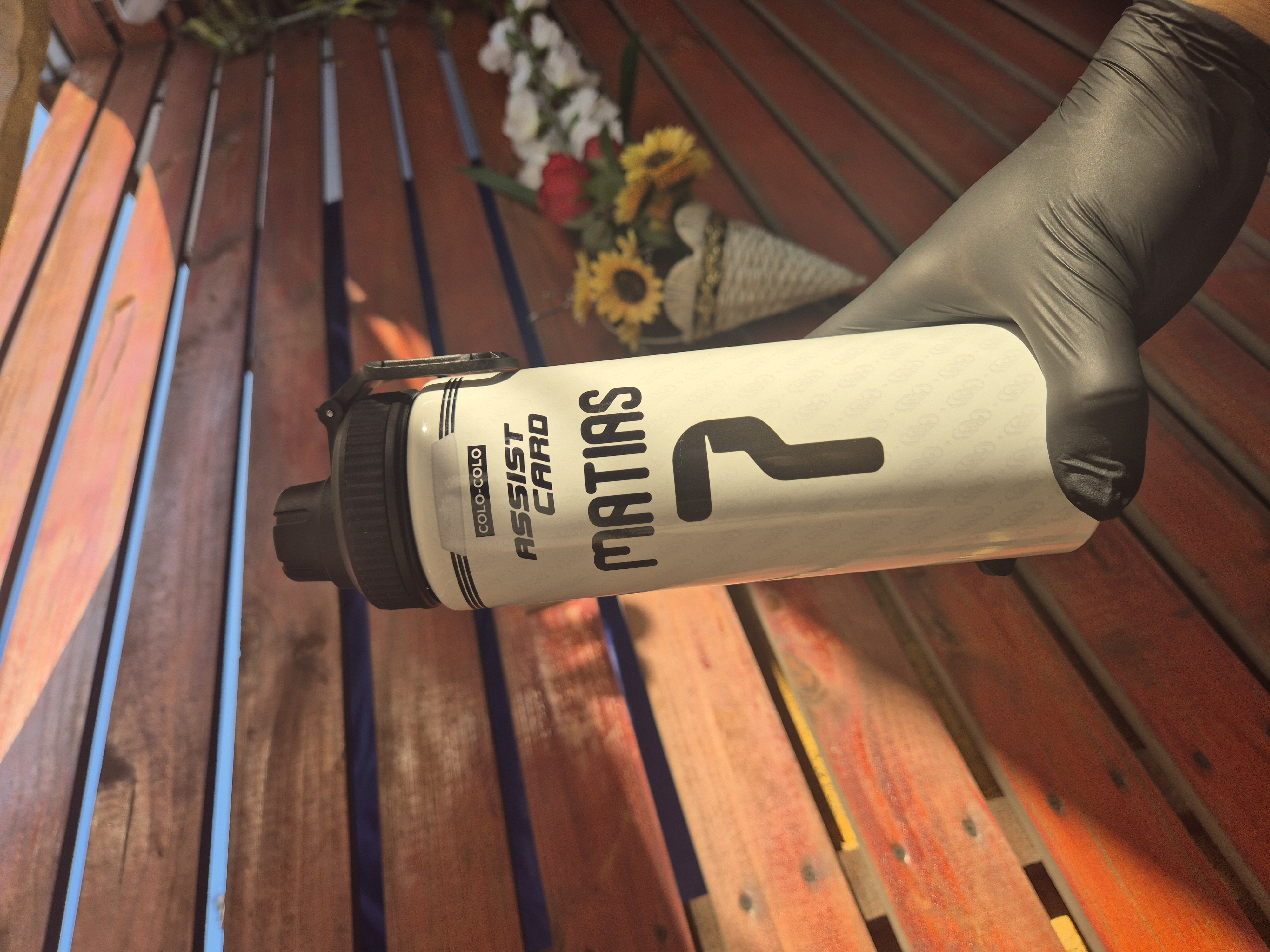 Pack Colo Colo tipo camiseta 2026 personalizado taza y botella 800 ml nombre y numero 3