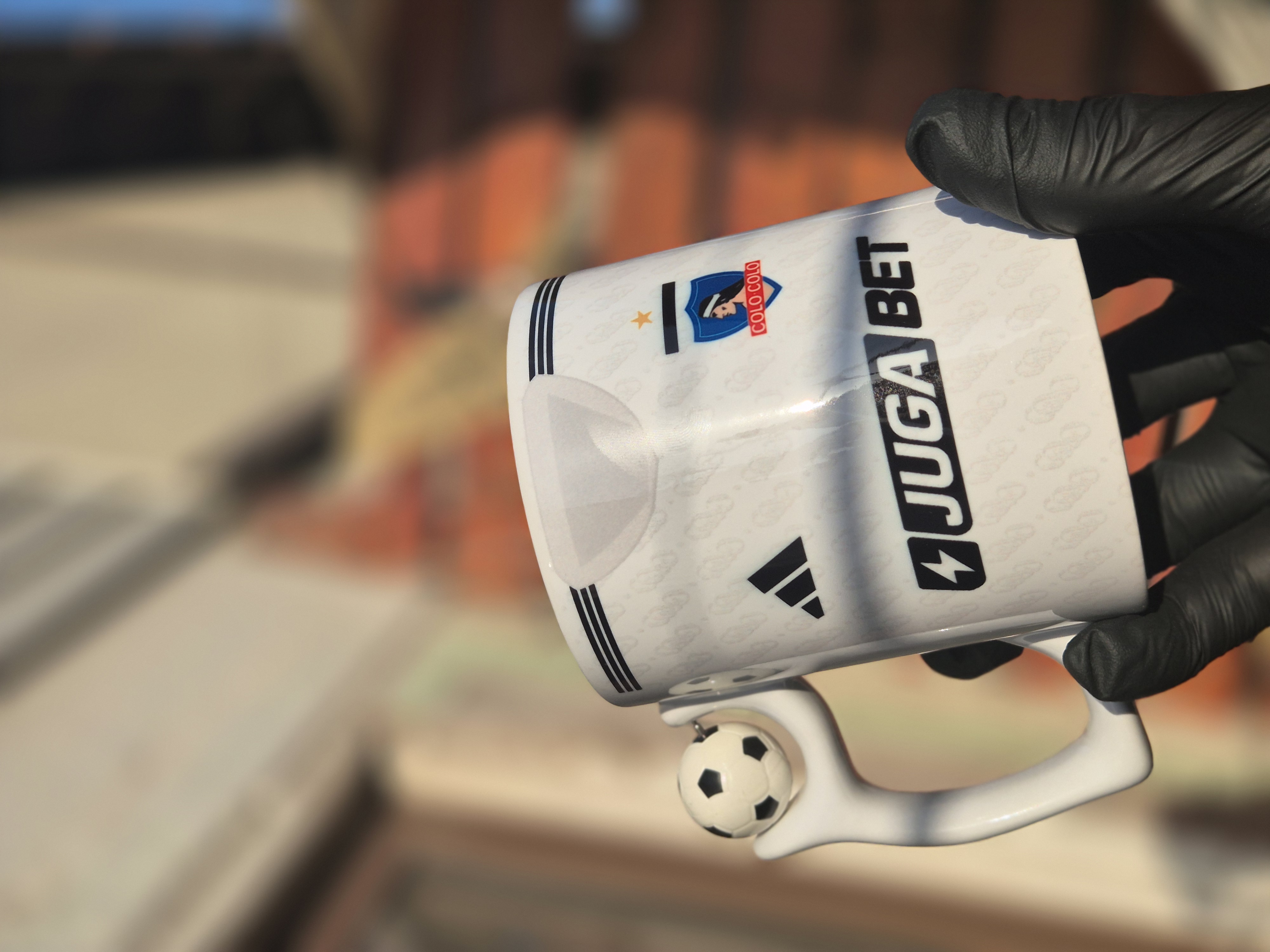 Pack Colo Colo tipo camiseta 2026 personalizado taza y botella 800 ml nombre y numero 5