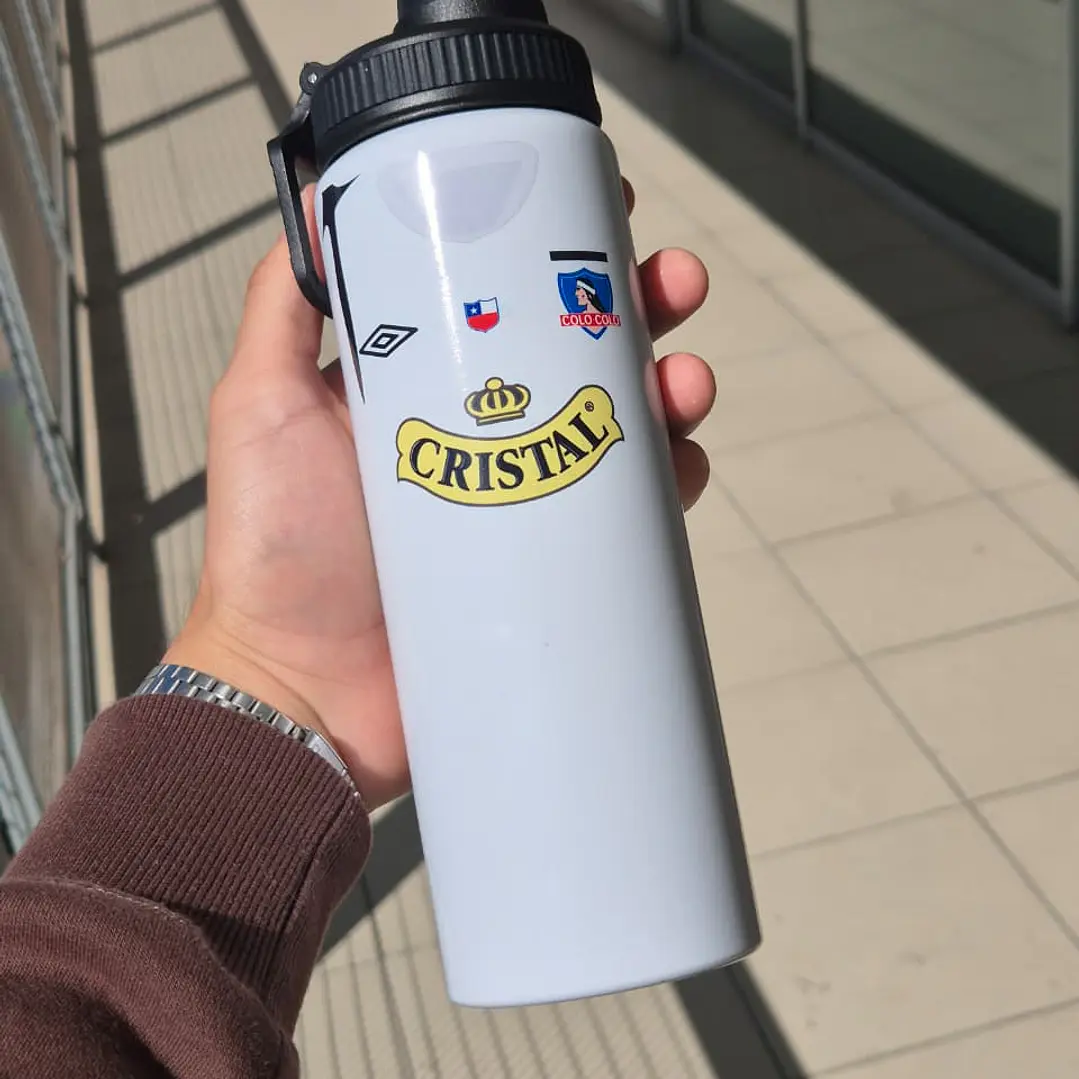 Botella Colo-Colo 2006 Personalizada 800ml Nombre y Número 2