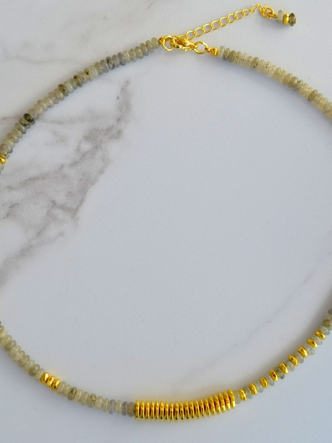 Collar Labradorita Gold 3