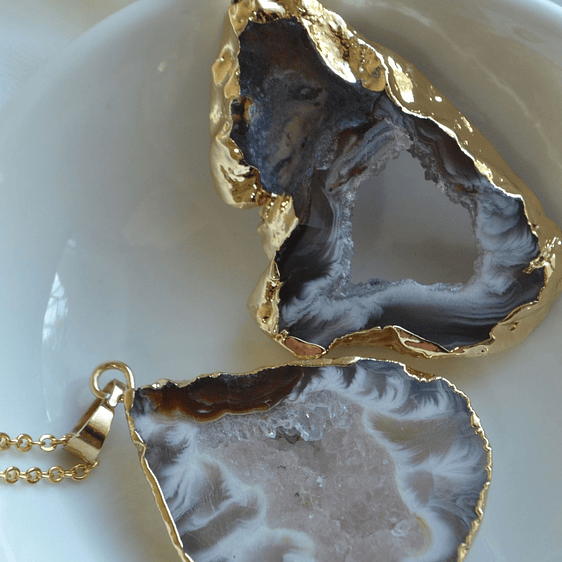 collar Geoda Agata 1