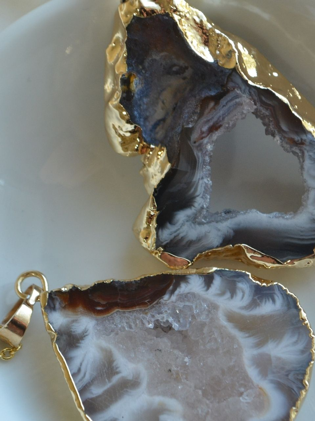 collar Geoda Agata 1