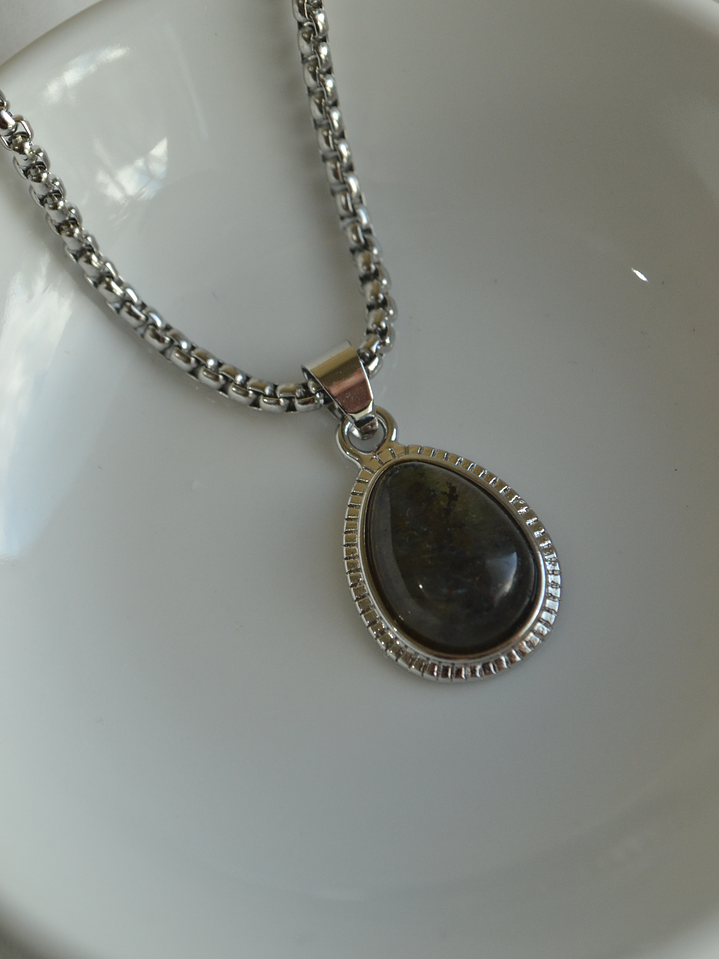 collar Labradorita amuleto 4