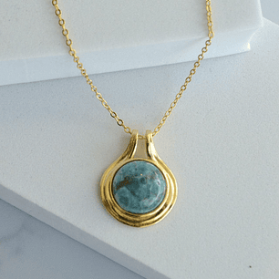 Collar Turquesa Africana