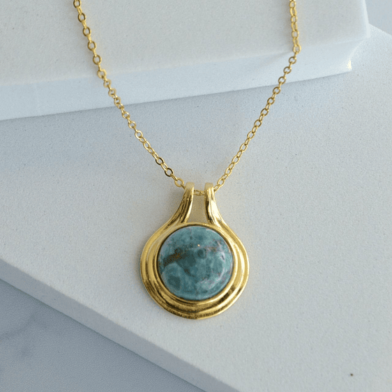 Collar Turquesa Africana 1