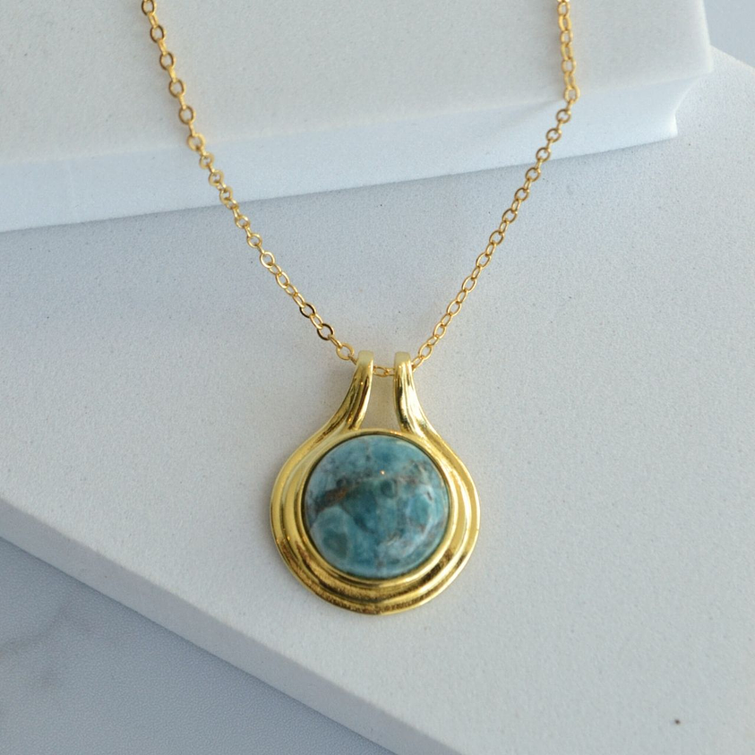 Collar Turquesa Africana 1