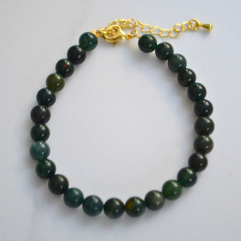 pulsera Agata verde 3
