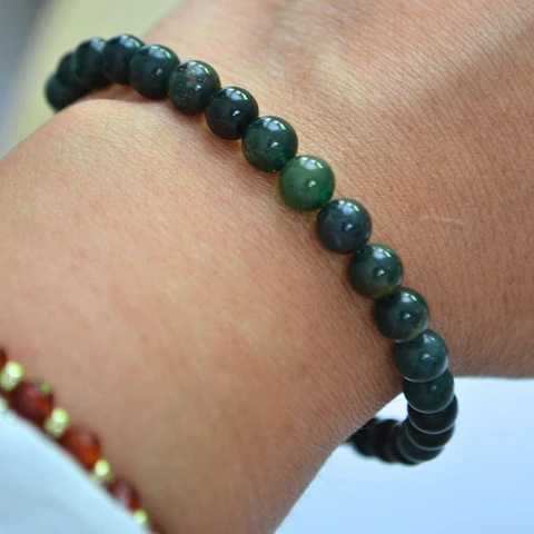 pulsera Agata verde