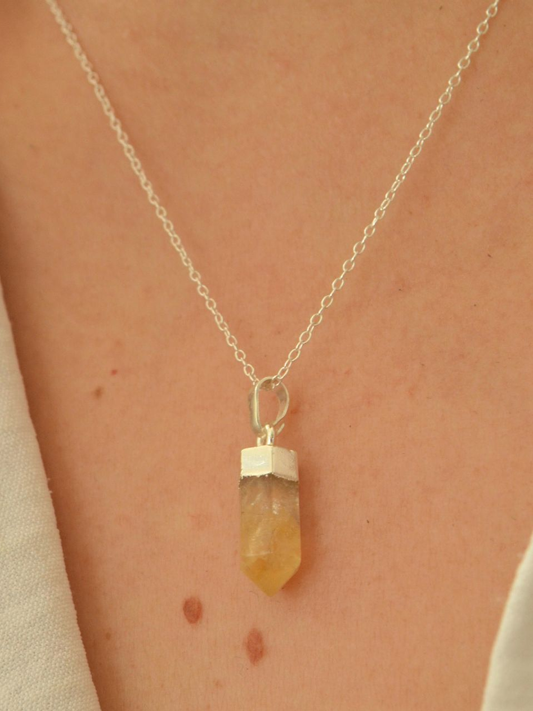 collar Punta de cuarzo 4