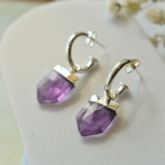 Argolla punta de cuarzo 3