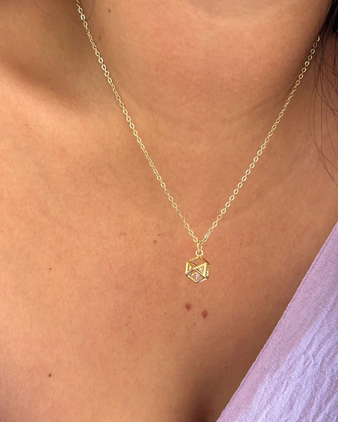 collar punto de luz