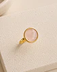 anillo cuarzo rosa - Miniatura 1