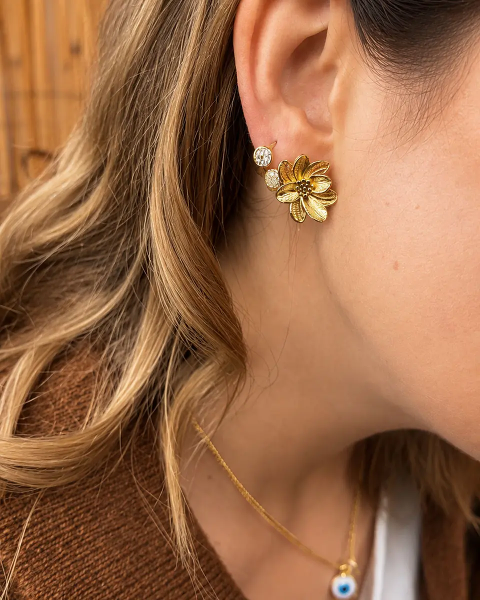 Aros Flor de Loto 2