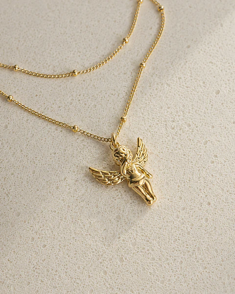 collar ángel de la Guarda