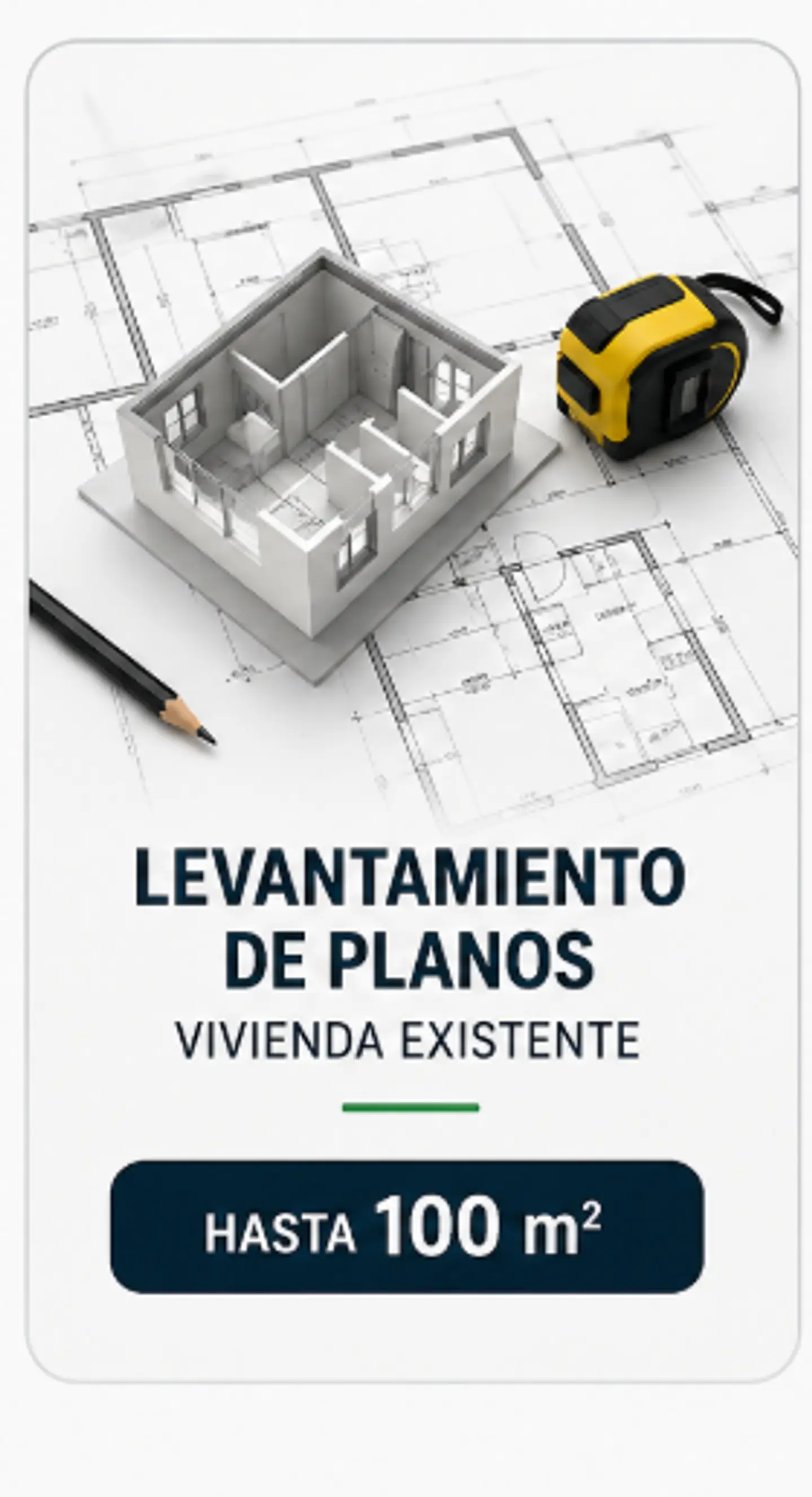 Levantamiento de Planos hasta 100 m² 1