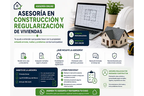 Asesoría en Construcción y Regularización de Viviendas