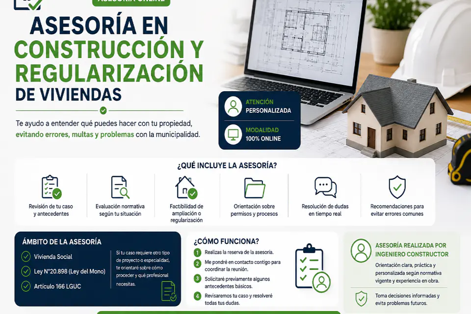 Asesoría en Construcción y Regularización de Viviendas 1