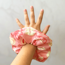 Maxi Scrunchie Audio Peach