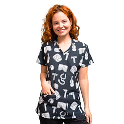 Scrub Fono Black