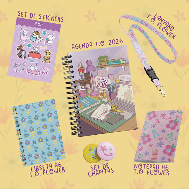 T.O. Flower Box 🌸🌼 🌺 - Edición Limitada