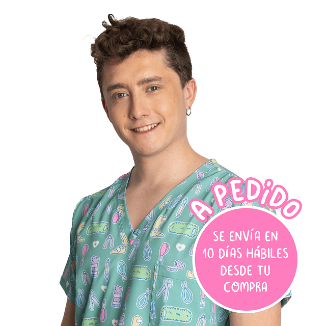 Scrub TO Verde - Hombre