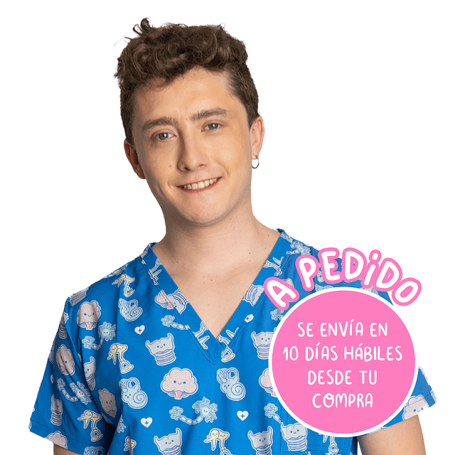 Scrub Anatomía - Hombre