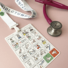 Mini Tablero CAA + Lanyard (Salud)