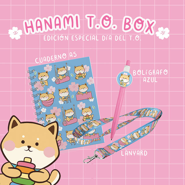 Hanami T.O. Box 🌸🐕 - Edición Especial Día del T.O.