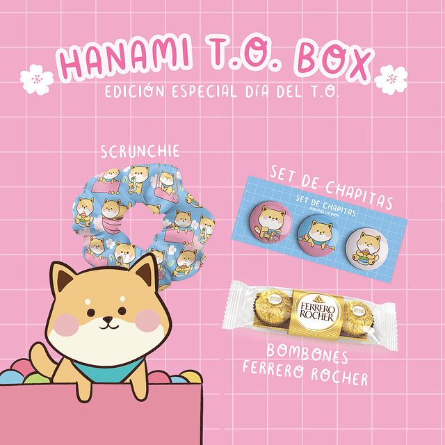 Hanami T.O. Box 🌸🐕 - Edición Especial Día del T.O.