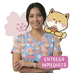 Scrub Shiba Terapeuta