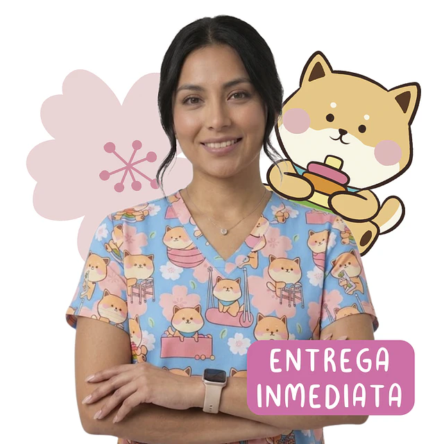 Scrub Shiba Terapeuta