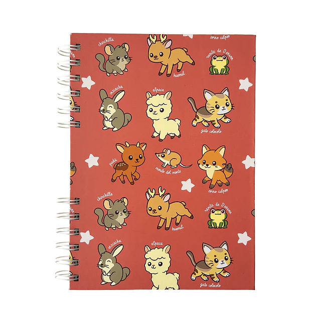 Libreta A5 Fauna Chilena