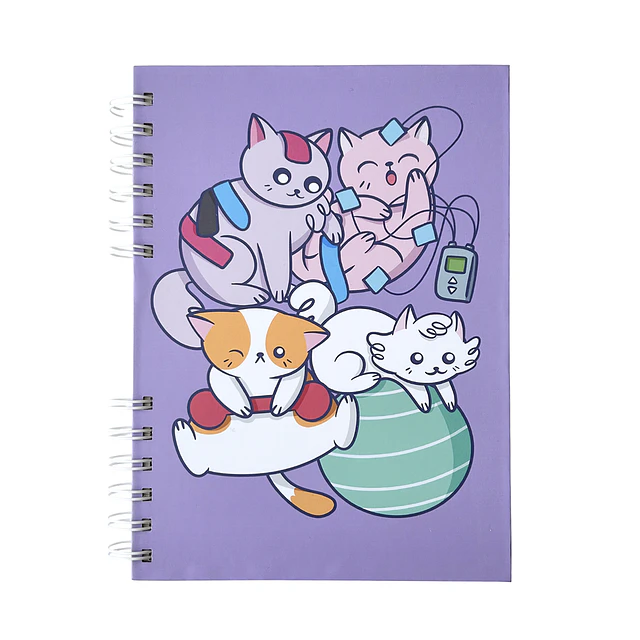 Libreta A5 Gatitos Kines