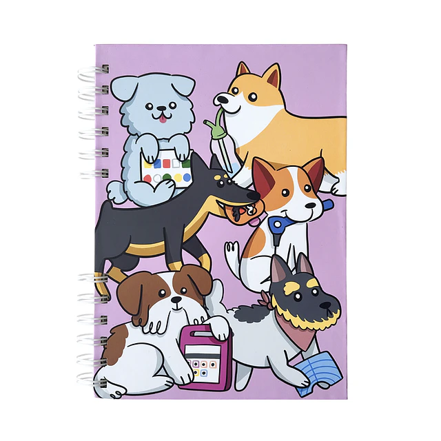 Libreta A5 Perritos Fono