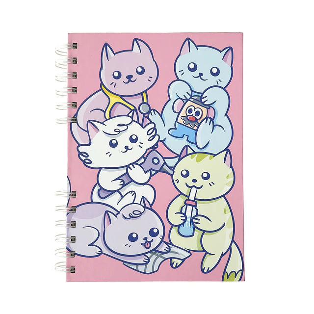 Libreta A5 Gatitos Fono