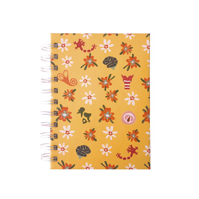 Libreta A6 Fono Flower