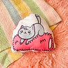 Mini Cojín Gatito Rollo Sensorial