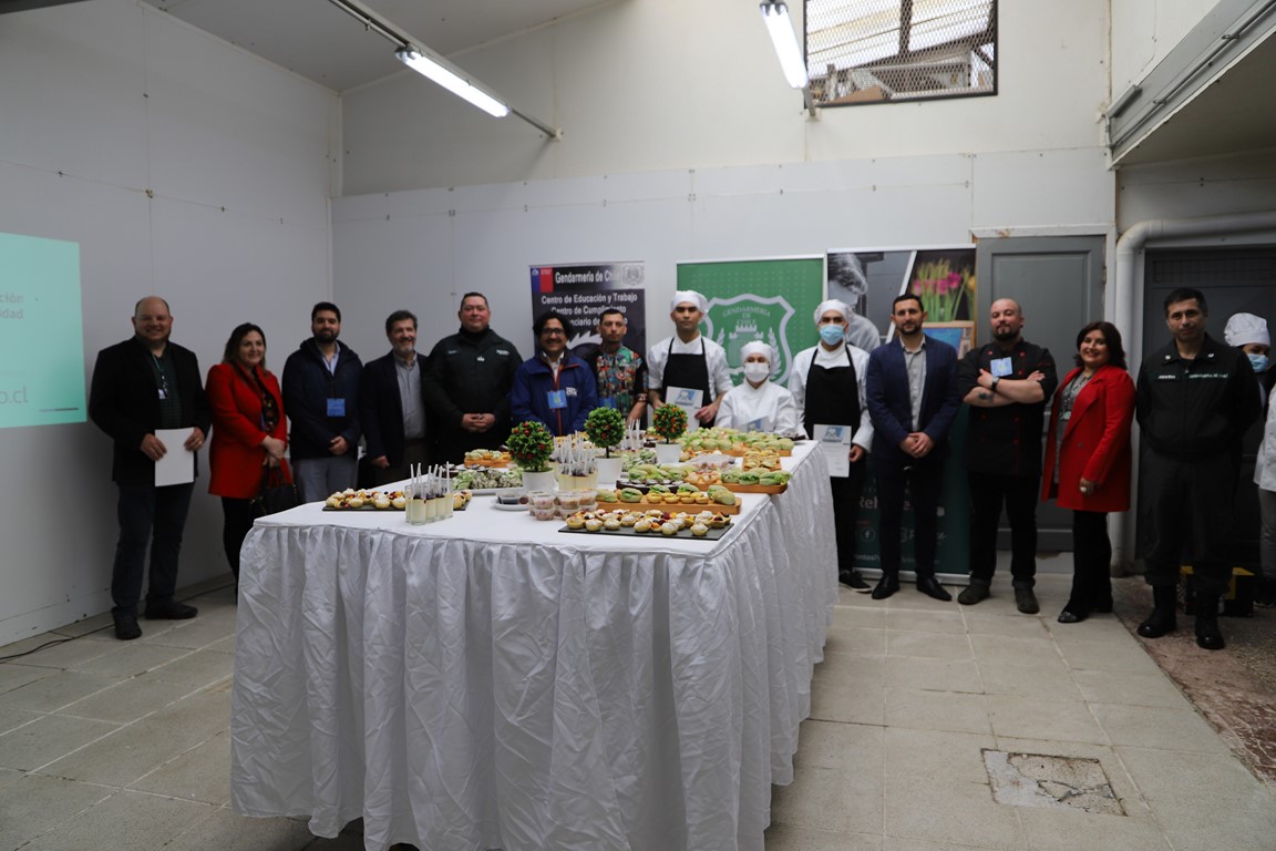 EXITOSA SEGUNDA VERSIÓN DE CONCURSO GASTRONÓMICO EN UNIDAD PENAL DE TEMUCO