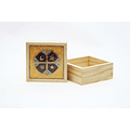 Caja de Madera con Tapa de Cobre Esmaltado- COPIAR