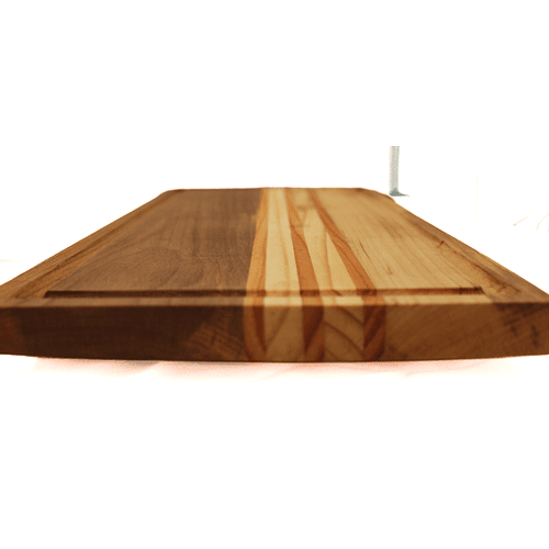 Tabla De Picar Roble Y Pino Oregón 50 X 24 Cms