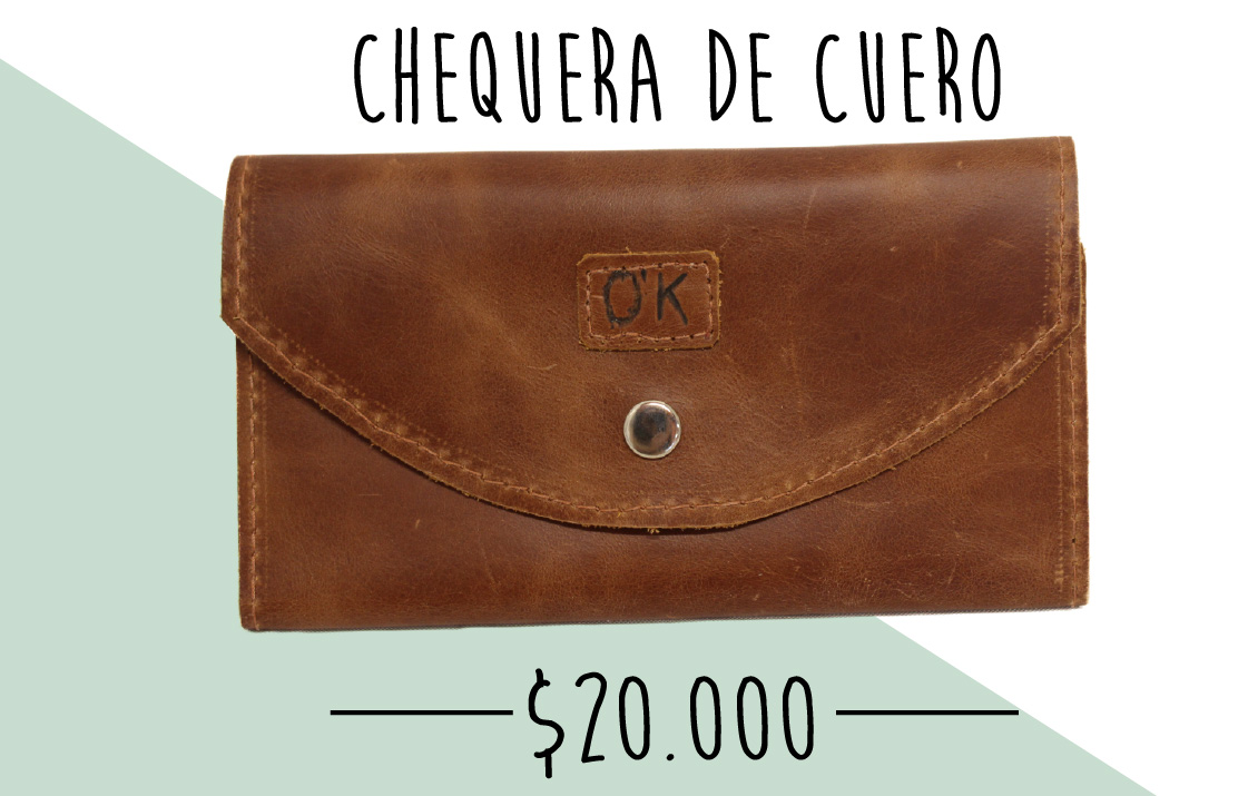 Chequera de Cuero