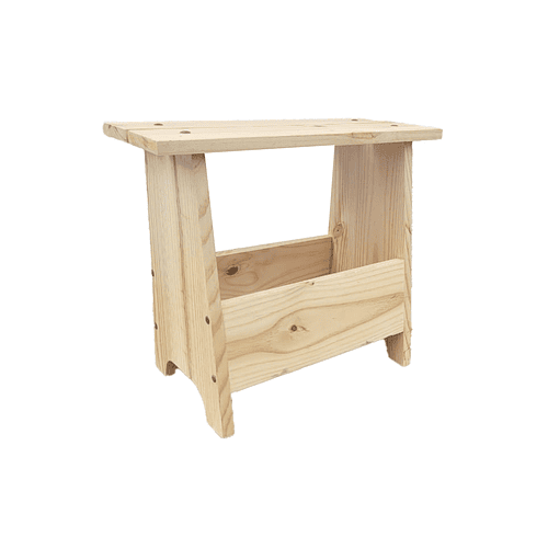 Banca Pequeña Con Almacenamiento