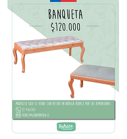 BANQUETA 