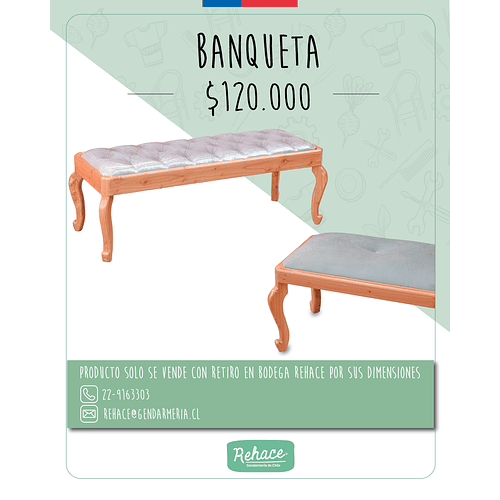 BANQUETA 