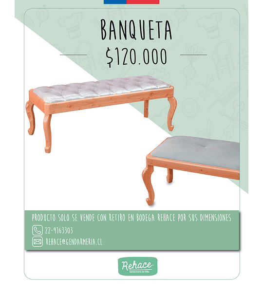 BANQUETA 